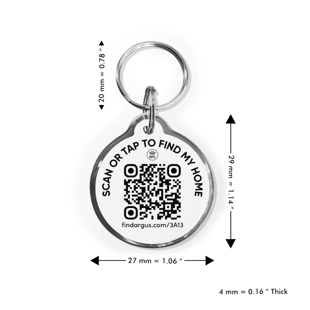 Pink Petite Tech Tag