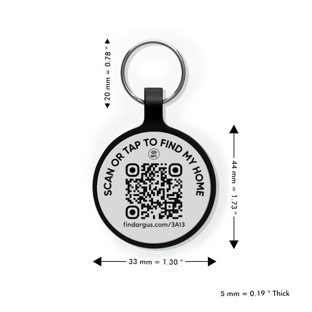 Ocean Ripple Silent Tech Tag