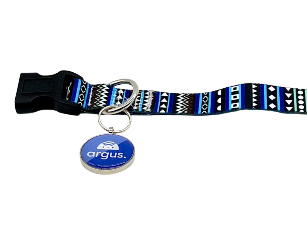 ARGUS Blue Metal Edge Tech Tag 
