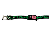 Black & Pink Collar-Side Tech Tag