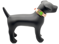 Brown & Green Collar-Side Tech Tag 3