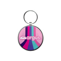 Colorfall_Pink_Metal_Edge_Pet_Tag