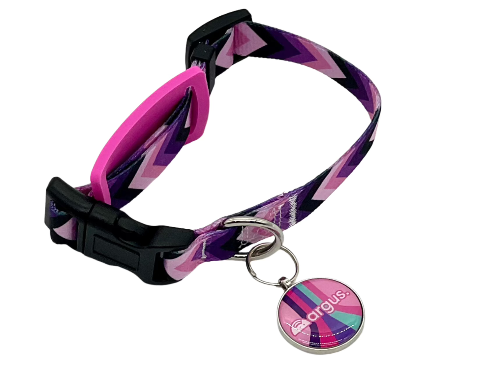 Colorfall Pink Metal Edge Tech Tag 1