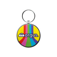 Colorfall_Yellow_Metal_Edge_Pet_Tag