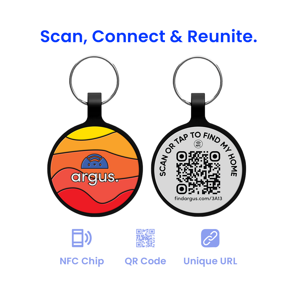 Sunset Surge Silent Tech Tag